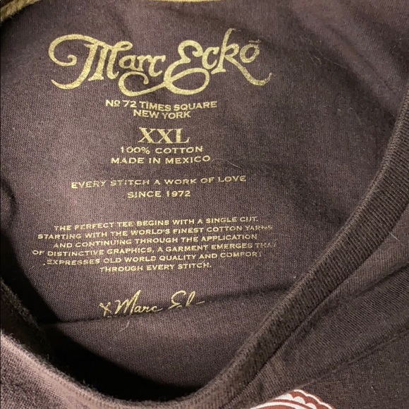 Marc Ecko brown XXL royal flush tee - Picture 3 of 4